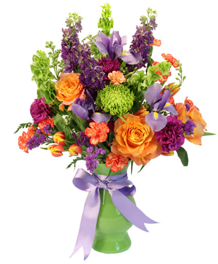 BLOOMING WITH COLOR Flower Bouquet