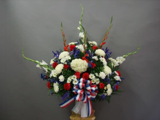 FUNERAL BASKET 09 Flower Bouquet