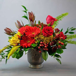 Forever Fall by Rathbone's Flair Flowers Flower Bouquet