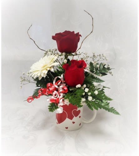 Warming Hearts Flower Bouquet