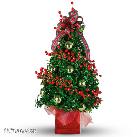 Elf's Christmas Tree Flower Bouquet