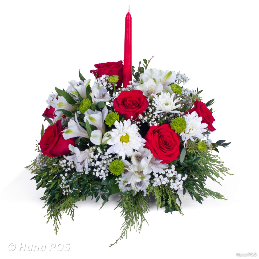 Small Winer Garden Centerpiece Flower Bouquet