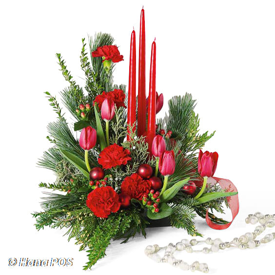 Red Beauty Centerpiece