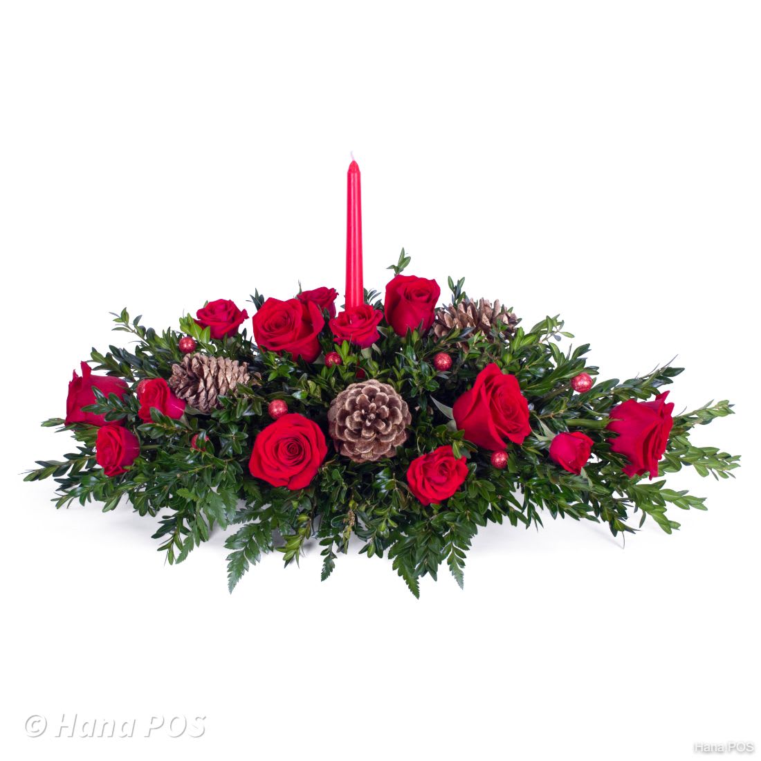 Royal Red Centerpiece