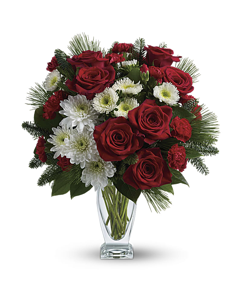 Teleflora's Winter Kisses Bouquet