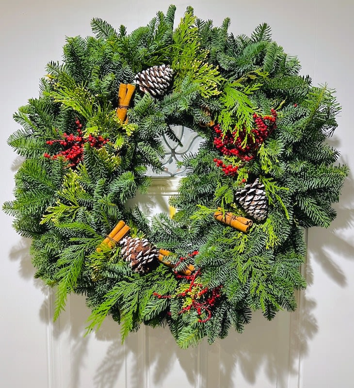 Cinnamon Wreath Flower Bouquet