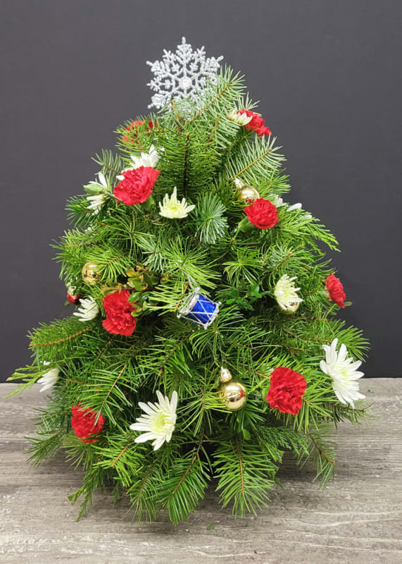 Christmas Snowflake Tree