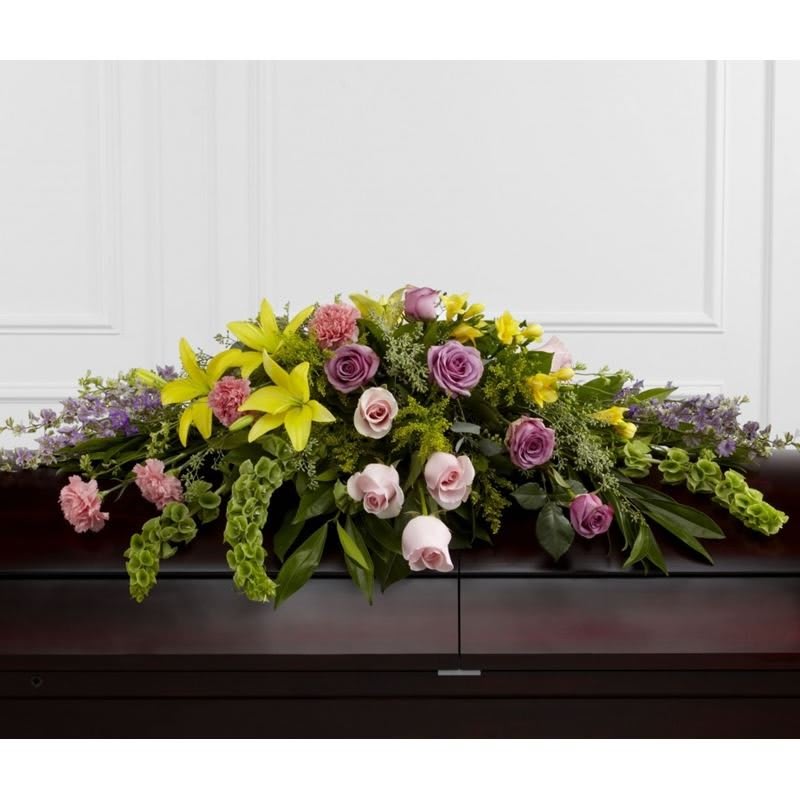 Wild Flower Casket Spray