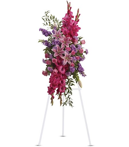 Pink & Purple Standing Spray