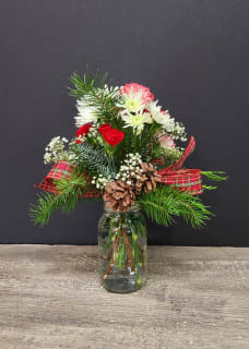 Judy's Christmas Wishes Flower Bouquet