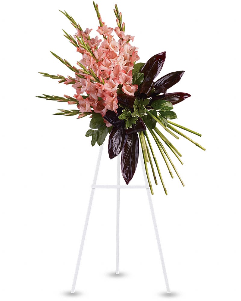 Elegant Tribute Spray Flower Bouquet
