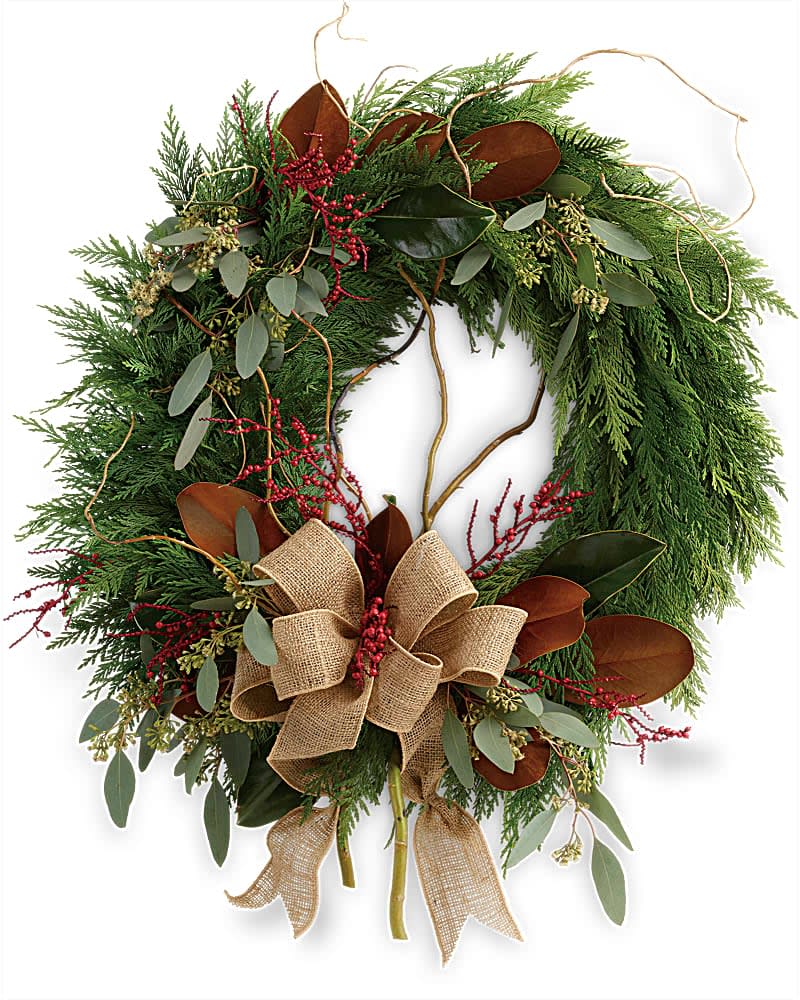 Rustic Holiday Wreath