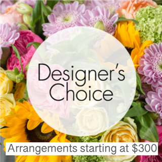 Florist Choice Designed Arrangement starting at $400