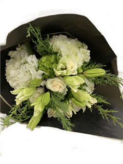 Christmas Whites Bouquet