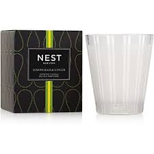 Nest Lemongrass & Ginger Candle Flower Bouquet