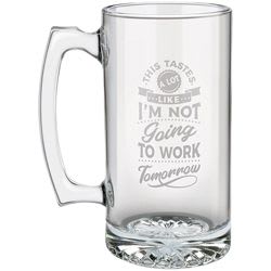Not Going To Work 16oz Beer Mug