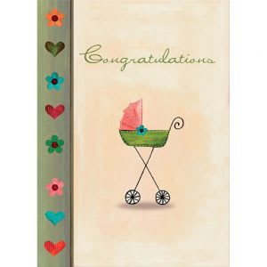 New Baby Greeting Card - Small Beginnings