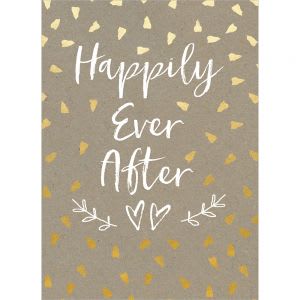 Wedding Greeting Card - Happily After Today