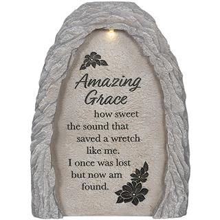Amazing Grace Solar Garden Marker