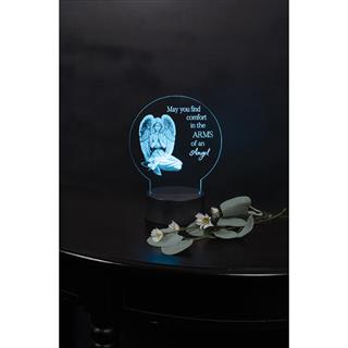 Keepsake LED Plaque Arms of an Angel