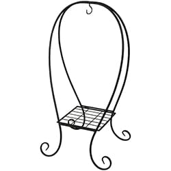 Plant or Wind Chime Stand with Hook Flower Bouquet