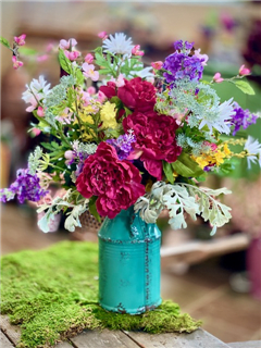 Silk Country Garden Bouquet Flower Bouquet