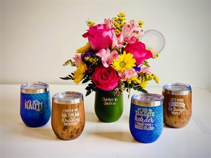 Say What? Wine Tumbler