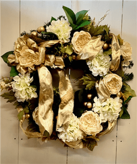 Royal Estate Silk Wreath Flower Bouquet