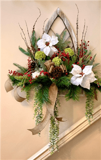 Gothic Window Silk Flower Bouquet