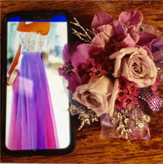 Fuchsia Fantasy Wristlet