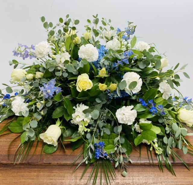 Serene Peace Casket Spray