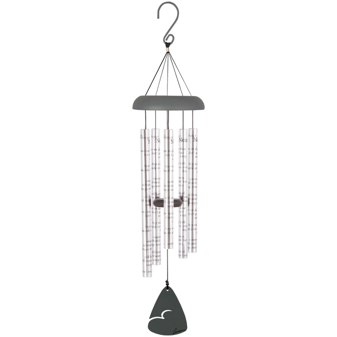 "Always Near" Sonnet Wind Chime With Stand