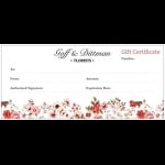 Gift Certificate