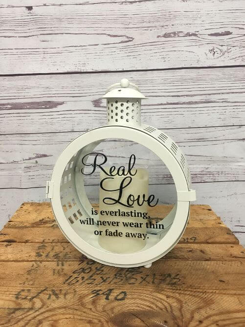 Real Love Round Lantern
