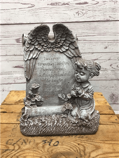 Said A Prayer Angel Stone Flower Bouquet