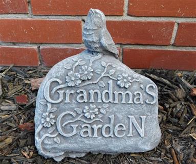 Grandma's Garden Stone Statue