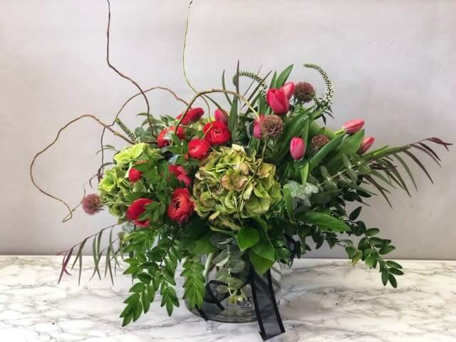 Crisp apple florals Flower Bouquet