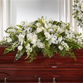 Casket Spray White 