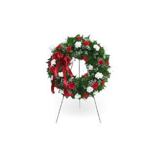 4A-36 Carnation Wreath