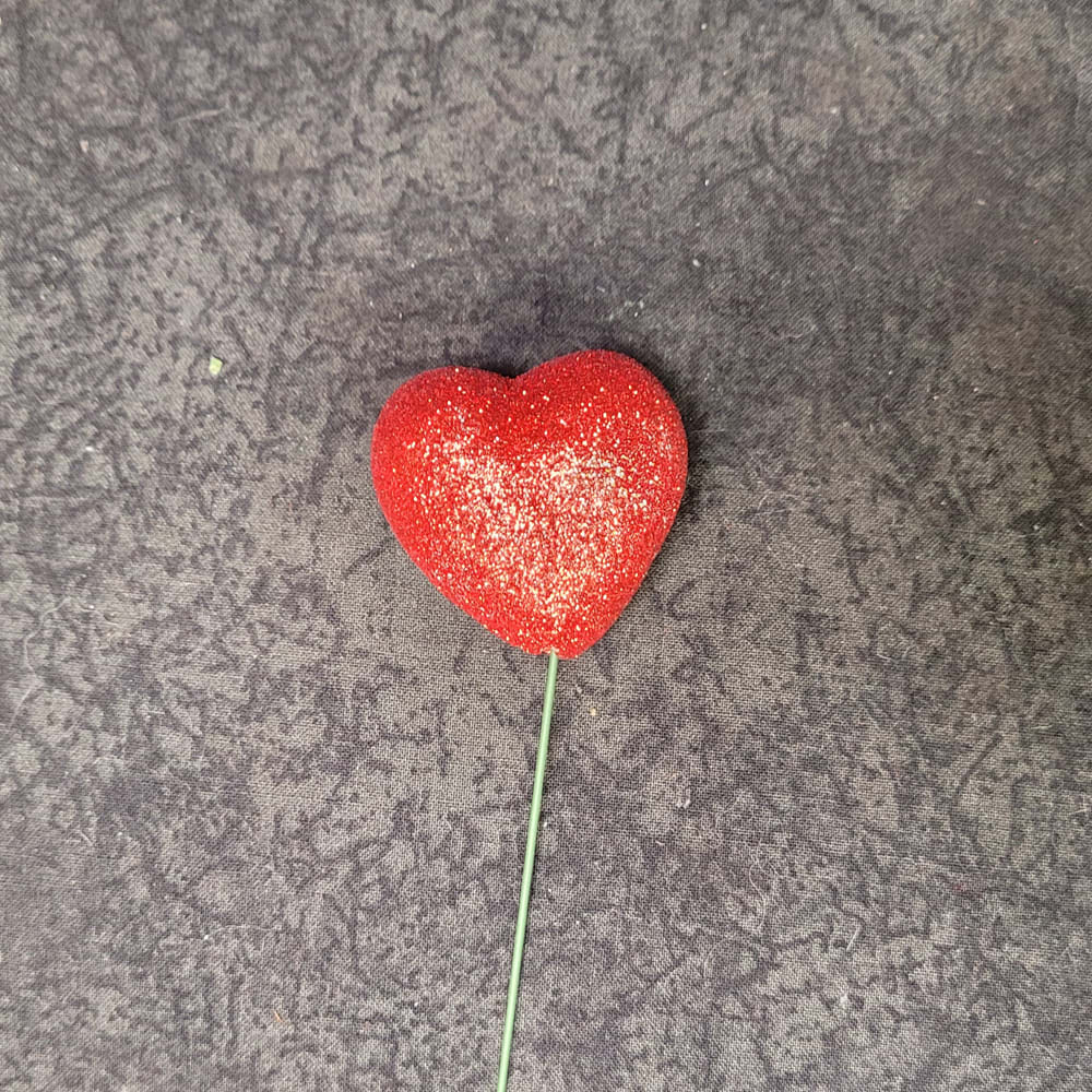 GAPickGlitHeart - Glitter Heart Pick