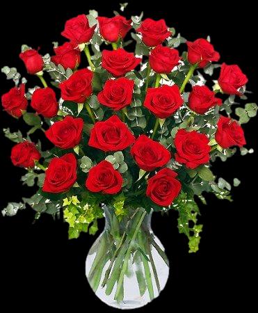 24 Red Roses