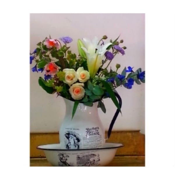 Vintage Antique Pitcher & Bowl Set