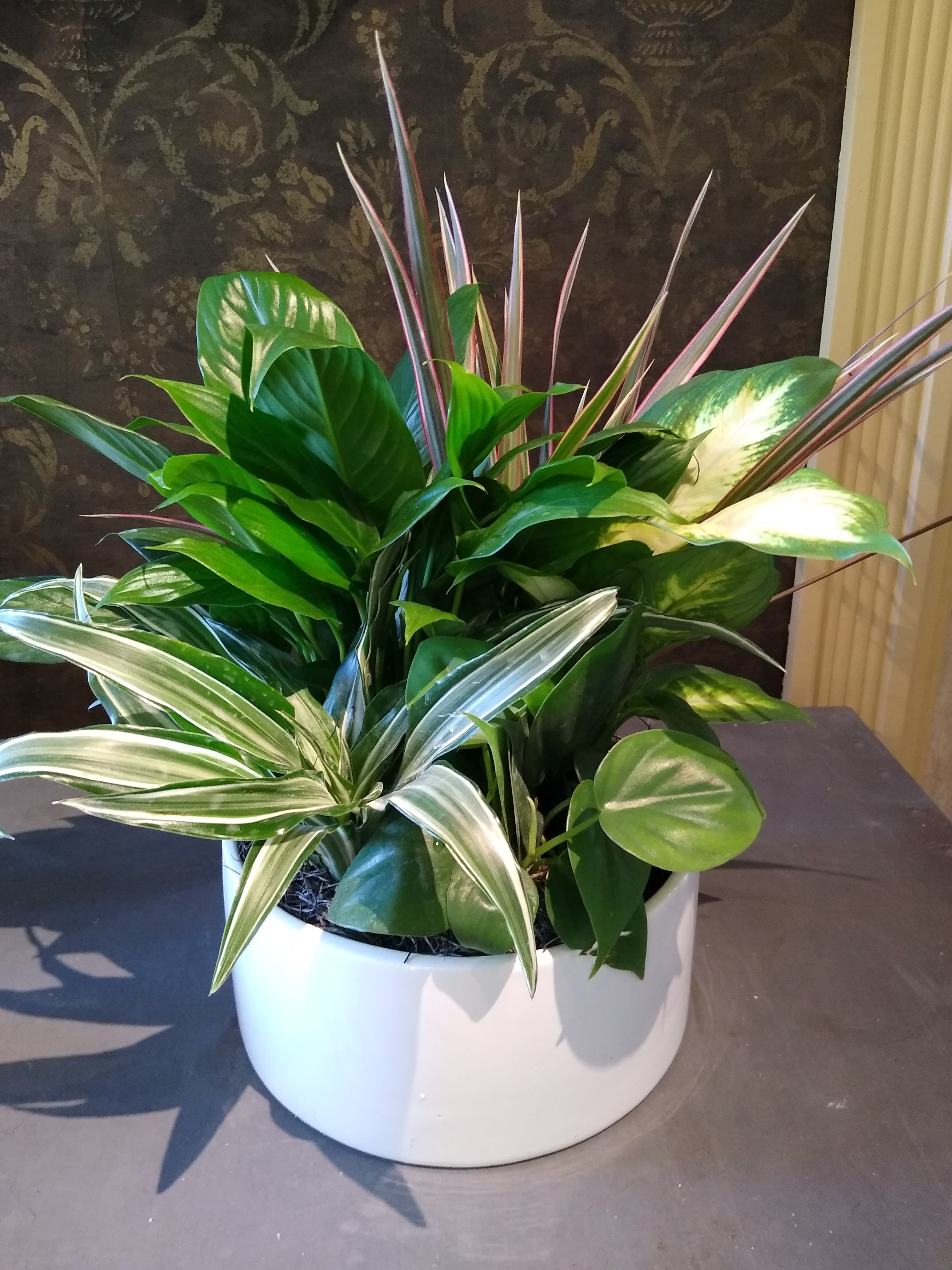 Ceramic Serenity Garden - Standard Flower Bouquet