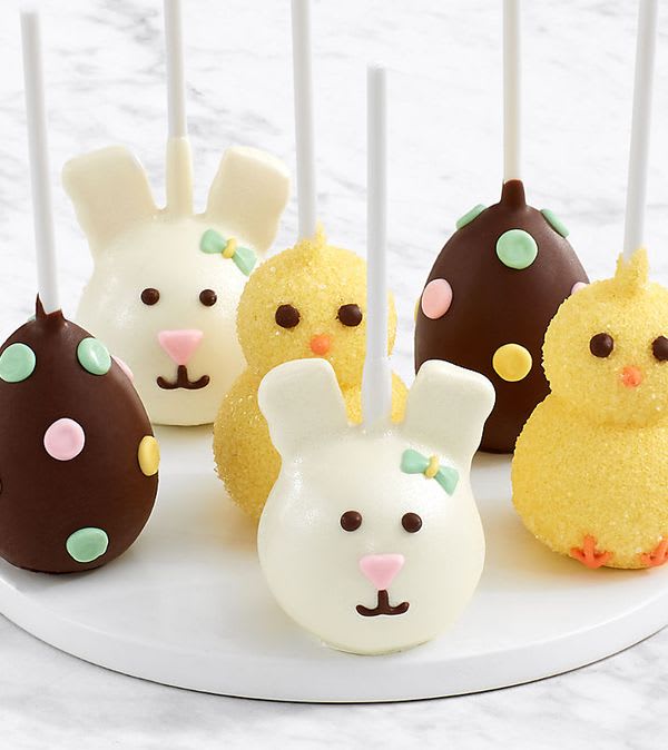 Easter Brownie Pops