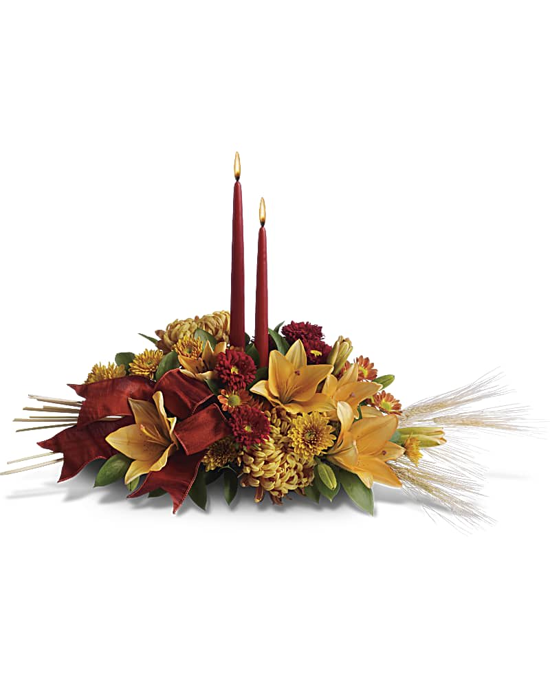 Graceful Glow Centerpiece Flower Bouquet