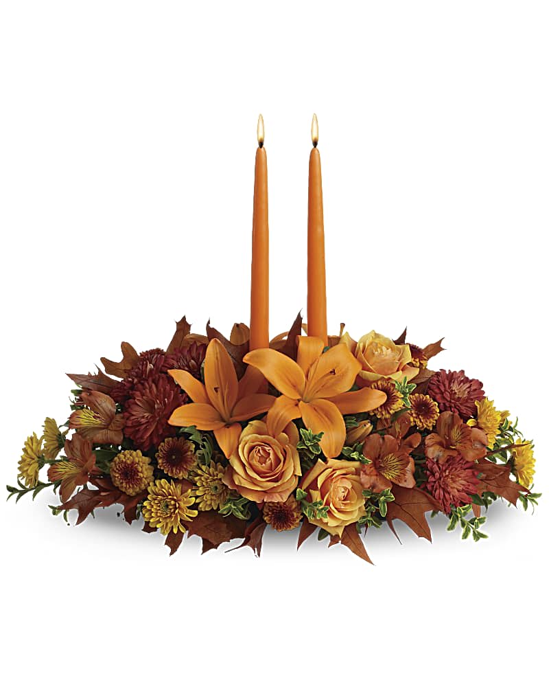 Family Gathering Centerpiece Flower Bouquet