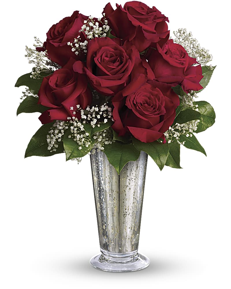 Teleflora's Kiss of the Rose Flower Bouquet