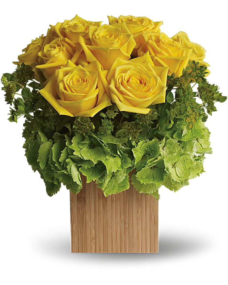 Teleflora's Box of Sunshine Flower Bouquet