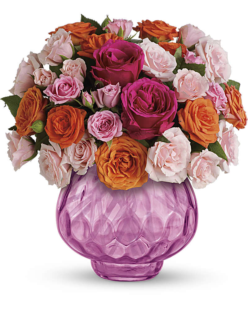 Teleflora's Sweet Fire Bouquet with Roses Flower Bouquet