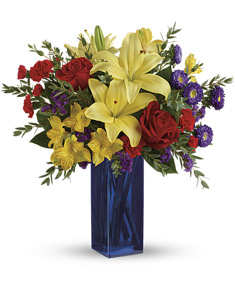 Teleflora's Flying Colors Bouquet Flower Bouquet